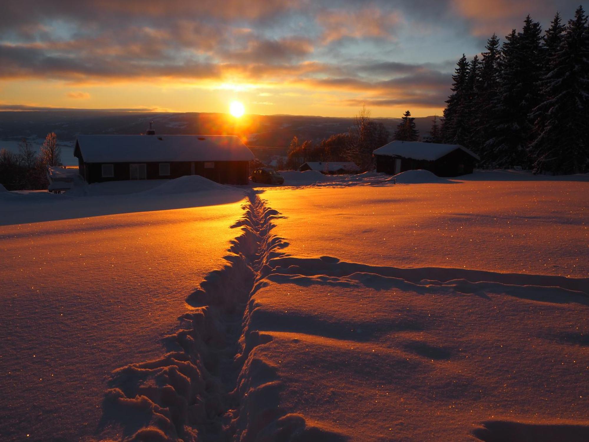 Cabin With Great View Close To Town And Ski Area Lillehammer Zewnętrze zdjęcie